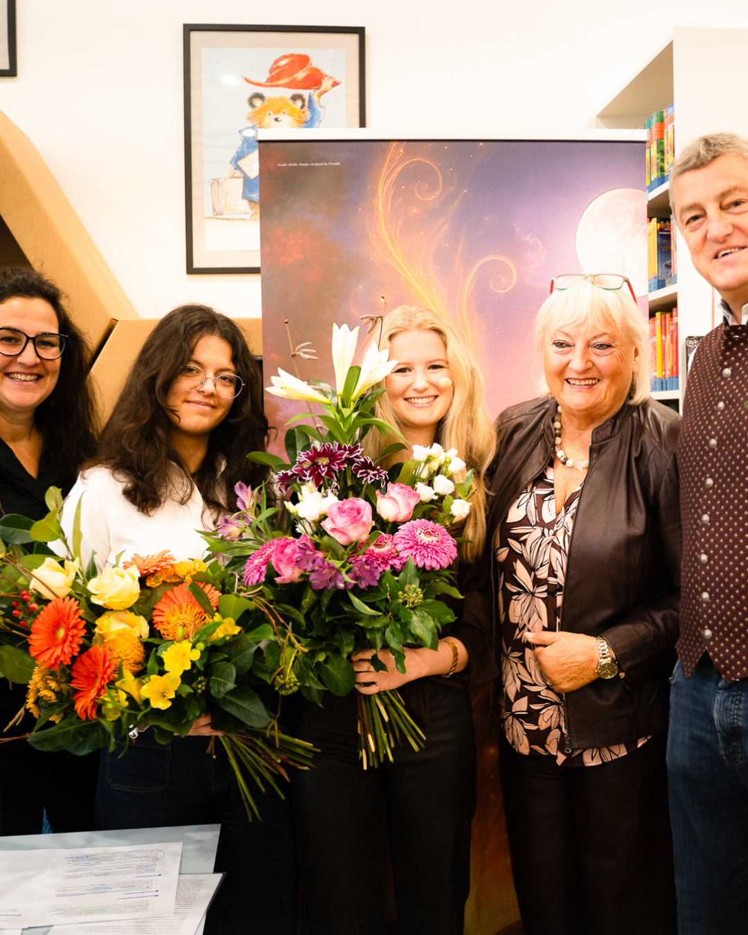 Lesung Jasmin Fuchs 8. Steirischer Vorlesetag Bibliothek Hart bei Graz