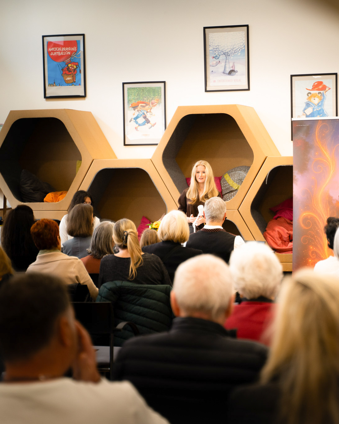 Lesung Jasmin Fuchs 8. Steirischer Vorlesetag Bibliothek Hart bei Graz